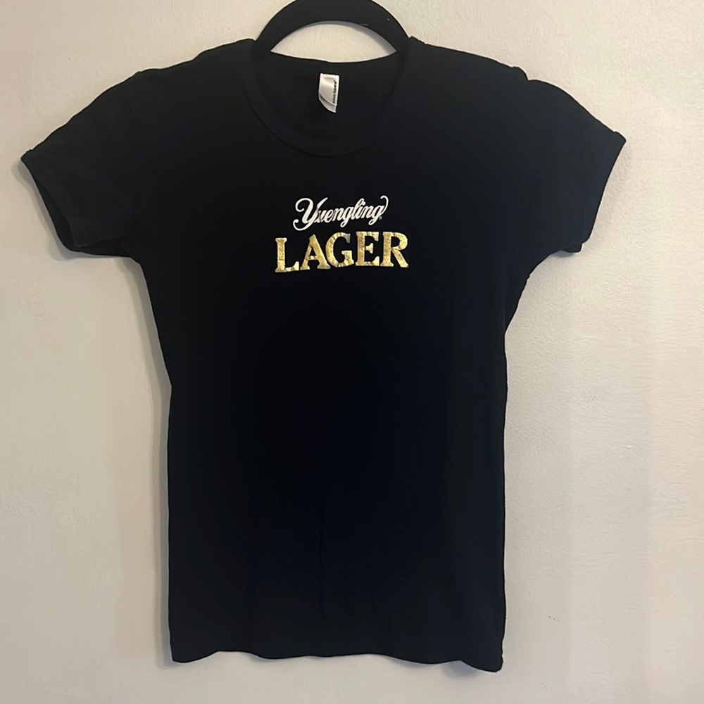 Black graphic tee